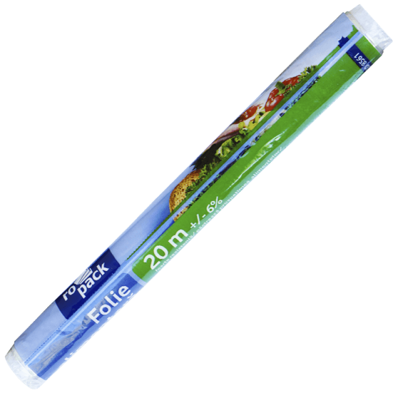 Ropack - Folie plastic 20 m, pentru ambalarea alimentelor